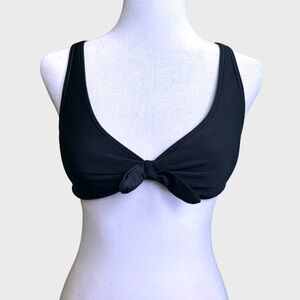 Abercrombie & Fitch black bow bikini top